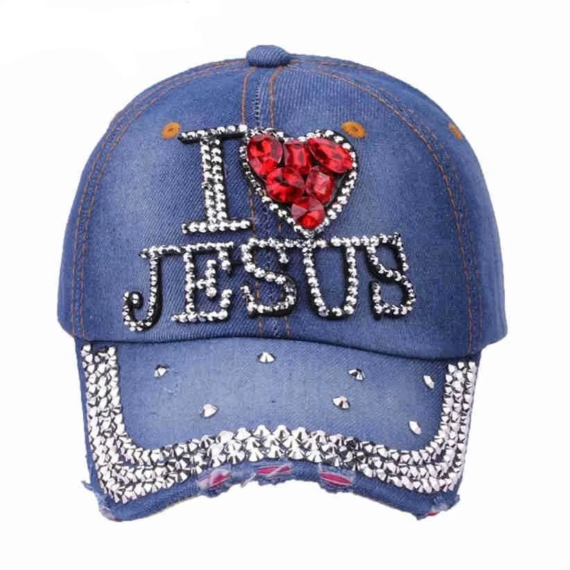Christian Cap I Love Jesus 4 Christian Cap I Love Jesus - Image 2