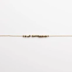 Love 18K Gold Morse Code Bracelet | 1 Corinthians 13:8 9 Love 18K Gold Morse Code Bracelet | 1 Corinthians 13:8 -Lord's Guidance 513BwpdNTbL. AC SY695