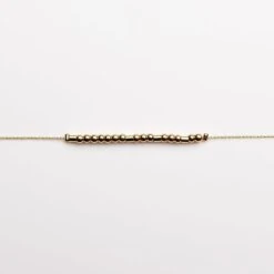 Be Still 18K Gold Morse Code Bracelet | Exodus 14:14 9 Be Still 18K Gold Morse Code Bracelet | Exodus 14:14 -Lord's Guidance 51BIJ 4JdIL. AC SY695