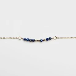 Hope 18K Gold & Lapis Lazuli Morse Code Bracelet | Romans 12:12 8 Hope 18K Gold & Lapis Lazuli Morse Code Bracelet | Romans 12:12 -Lord's Guidance 51GYOvU9foL. AC SY695