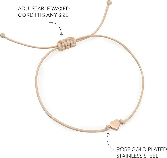 To My Daughter Charm Bracelet With Rose Gold Plated Heart | 3 John 4 4 To My Daughter Charm Bracelet With Rose Gold Plated Heart | 3 John 4 - Image 2