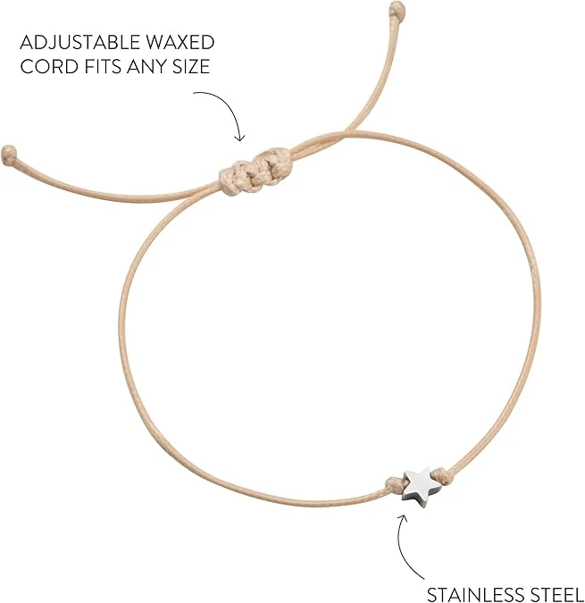 Life Is Tough But So Are You Christian Charm Bracelet With Star | Joshua 1:9 4 Life Is Tough But So Are You Christian Charm Bracelet With Star | Joshua 1:9 - Image 2