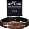 To My Boyfriend Men's Rosewood Cross Bracelet | 1 Corinthians 13:8 2 To My Boyfriend Men's Rosewood Cross Bracelet | 1 Corinthians 13:8 -Lord's Guidance 71KUs7nkJYL. AC SY695 1