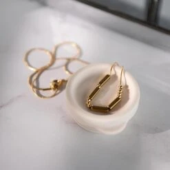 Trust 18K Gold Chunky Morse Code Necklace | Proverbs 3:5-6 14 Trust 18K Gold Chunky Morse Code Necklace | Proverbs 3:5-6 -Lord's Guidance 71VFgaIEoFL. AC SY695