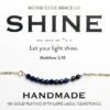Shine 18K Gold & Lapis Lazuli Morse Code Bracelet | Matthew 5:16 1 Shine 18K Gold & Lapis Lazuli Morse Code Bracelet | Matthew 5:16 -Lord's Guidance 71h0cFshtfL. AC SY695