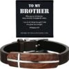 To My Brother Men's Rosewood Cross Bracelet | Philippians 4:13 1 To My Brother Men's Rosewood Cross Bracelet | Philippians 4:13 -Lord's Guidance 71o17zHfhAL. AC SY695