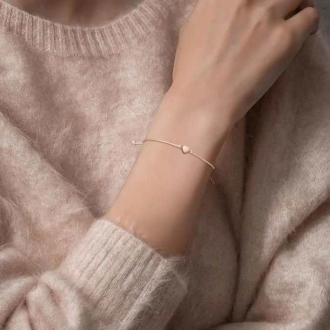 To My Daughter Charm Bracelet With Rose Gold Plated Heart | 3 John 4 5 To My Daughter Charm Bracelet With Rose Gold Plated Heart | 3 John 4 - Image 3