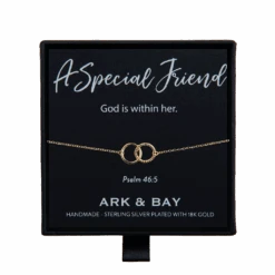 A Special Friend Double Circle Bracelet | Psalm 46:5