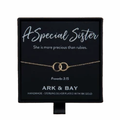 A Special Sister- Double Circle Bracelet | Proverbs 3:15