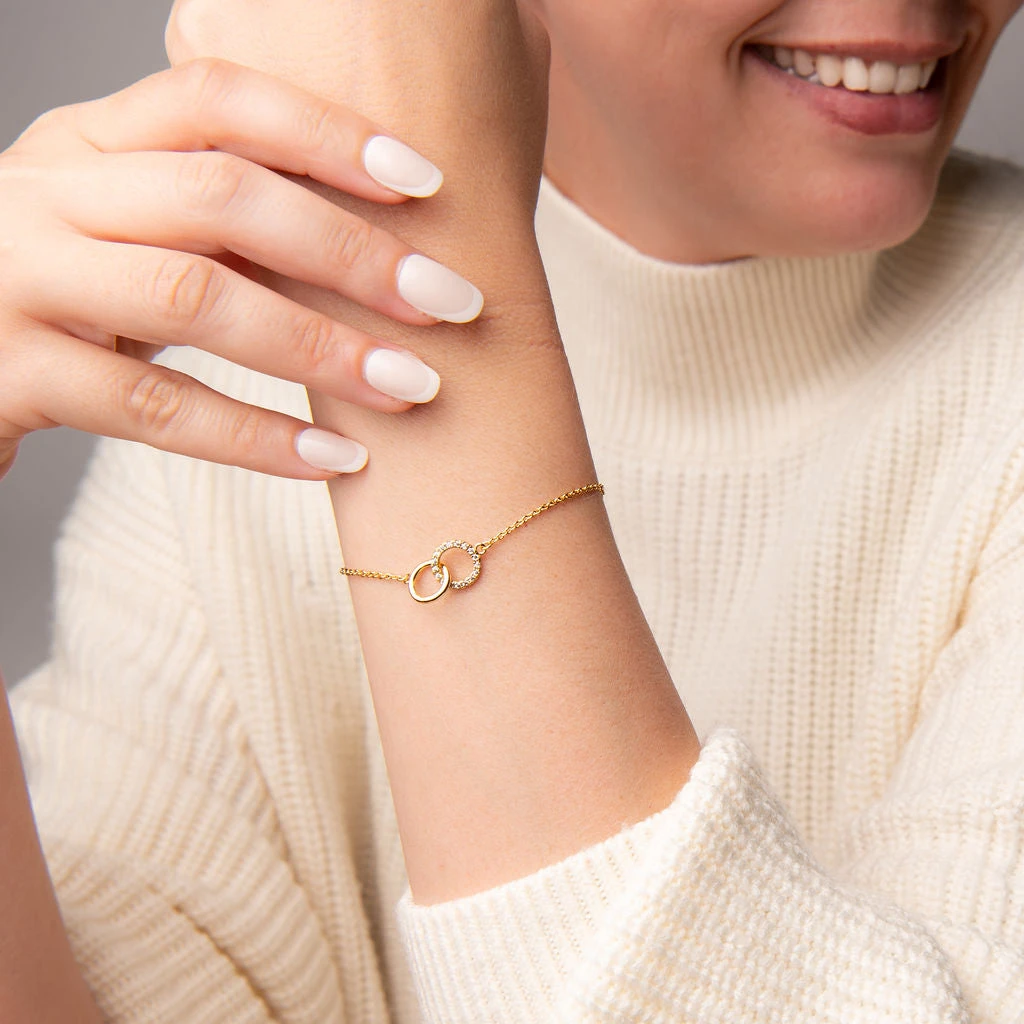 You're Amazing Double Circle Bracelet | Proverbs 3:15 7 You're Amazing Double Circle Bracelet | Proverbs 3:15 - Image 5