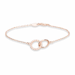 To My Mommy Double Circle Bracelet | Proverbs 31:25-26 9 To My Mommy Double Circle Bracelet | Proverbs 31:25-26 -Lord's Guidance Ark Bay RoseGold Gemstones 2