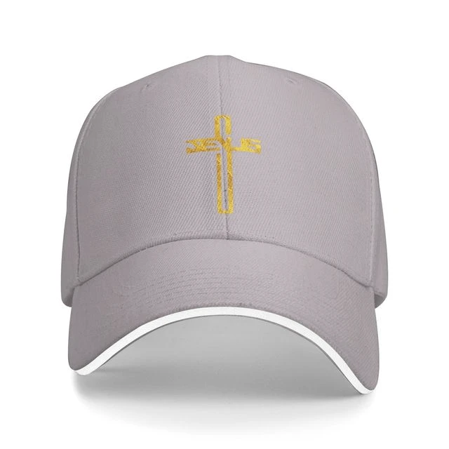 Jesus Cross Adjustable Baseball Cap 13 Jesus Cross Adjustable Baseball Cap - Image 11