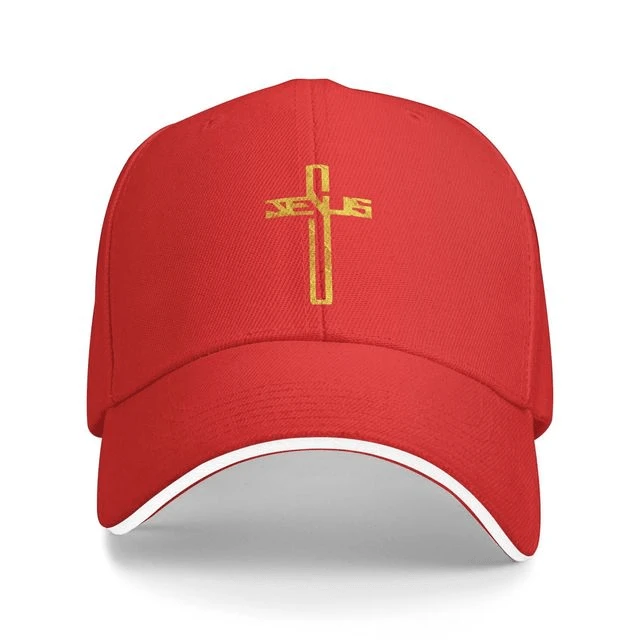Jesus Cross Adjustable Baseball Cap 15 Jesus Cross Adjustable Baseball Cap - Image 13