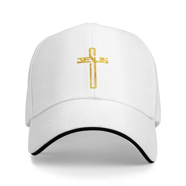 Jesus Cross Adjustable Baseball Cap 9 Jesus Cross Adjustable Baseball Cap - Image 7