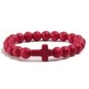 Cross Bead Bracelet Red Cherry 1 Cross Bead Bracelet Red Cherry -Lord's Guidance Bead Cross Bracelet red lord s guidance bc35369a 6d74 4d77 a3af edf981d7553d