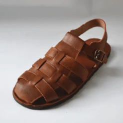 Jesus Style Braided Cowhide Leather Sandals 25 Jesus Style Braided Cowhide Leather Sandals -Lord's Guidance BraidedCowhideJesusShoes2