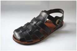 Jesus Style Braided Cowhide Leather Sandals 30 Jesus Style Braided Cowhide Leather Sandals -Lord's Guidance BraidedCowhideJesusShoes24