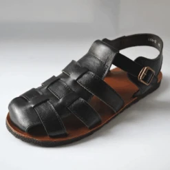 Jesus Style Braided Cowhide Leather Sandals 26 Jesus Style Braided Cowhide Leather Sandals -Lord's Guidance BraidedCowhideJesusShoes3
