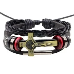 Men's Cross Bracelet Jesus' Sacrifice