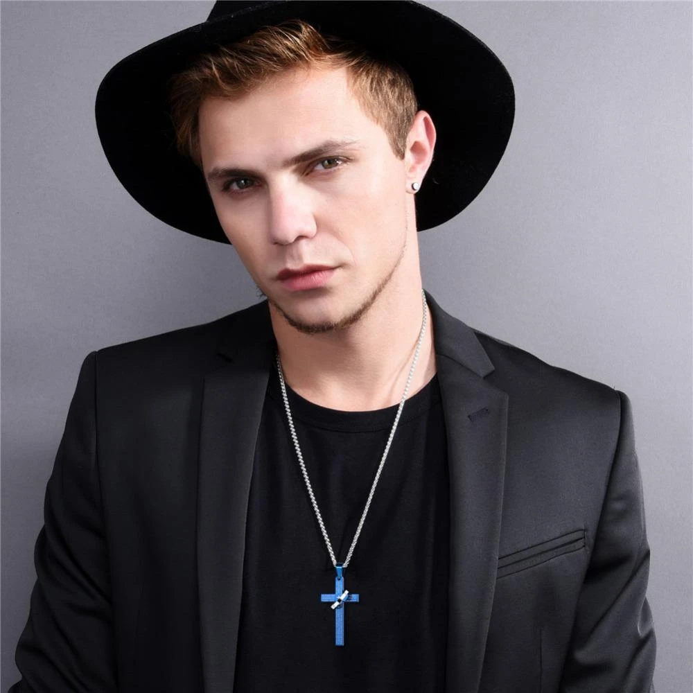 Men's Christian Necklace Lord's Prayer Ring 9 Men's Christian Necklace Lord's Prayer Ring - Image 7