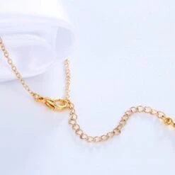 Women's Delicate Chain Cross Bracelet 19 Women's Delicate Chain Cross Bracelet -Lord's Guidance DelicateChainBraceletGoldinSitu3