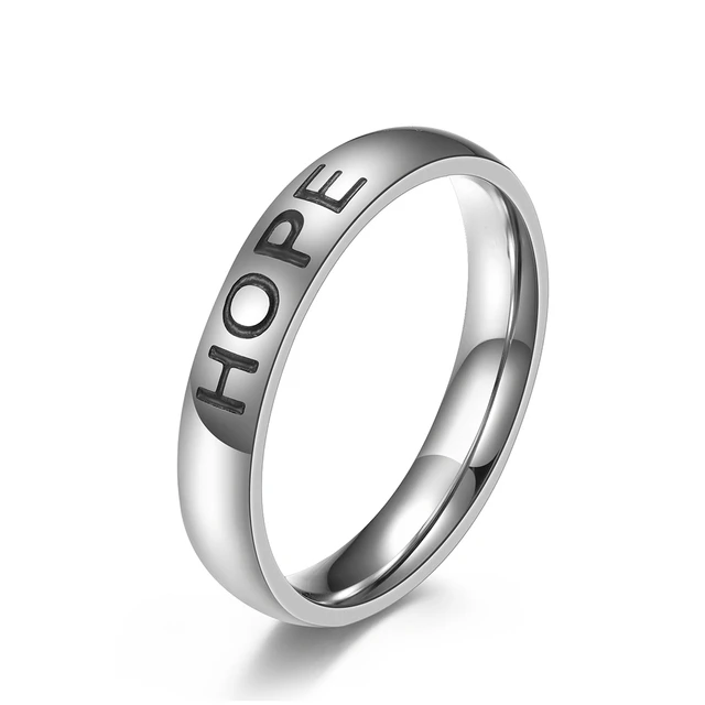 Stainless Steel Engraved Christian Ring 14 Stainless Steel Engraved Christian Ring - Image 12