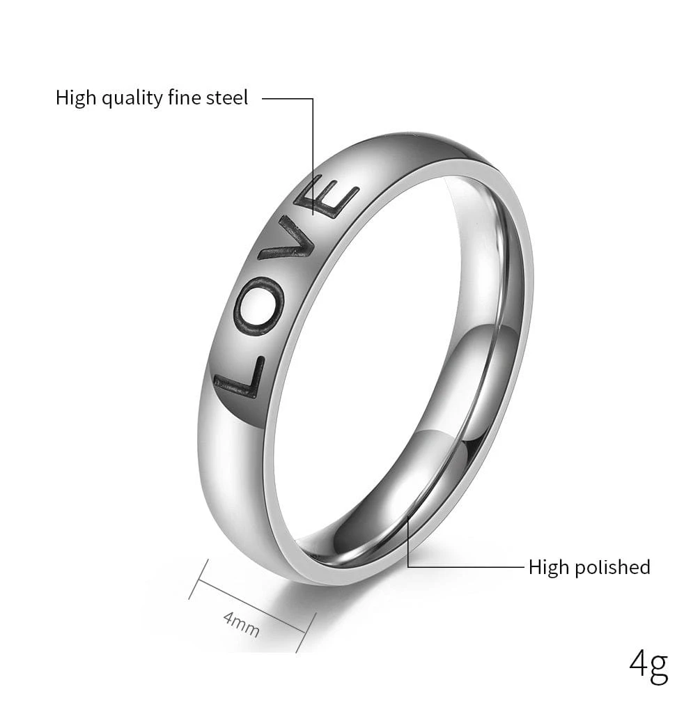 Stainless Steel Engraved Christian Ring 12 Stainless Steel Engraved Christian Ring - Image 10