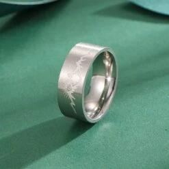 Religious Engraved Sunrise Signet Ring 14 Religious Engraved Sunrise Signet Ring -Lord's Guidance EngravedSunriseRing3