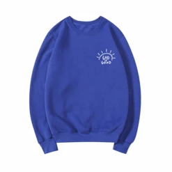 'God Is Good' Christian Graphic Sweatshirt 25 'God Is Good' Christian Graphic Sweatshirt -Lord's Guidance GraphicSweaterBlue