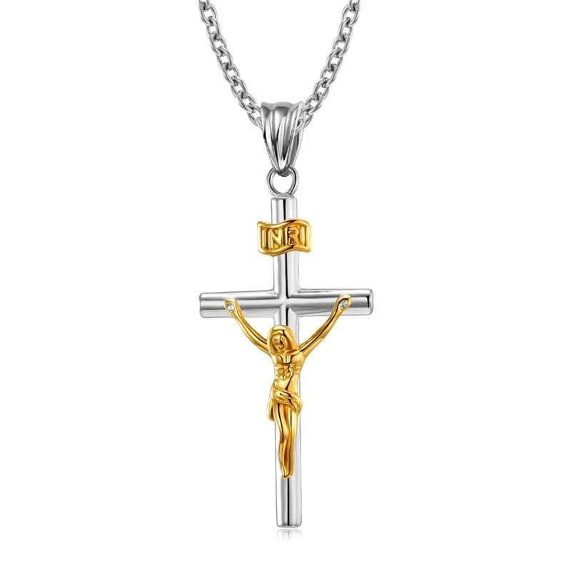 Men's Christian Necklace Jesus Christ 6 Men's Christian Necklace Jesus Christ - Image 4