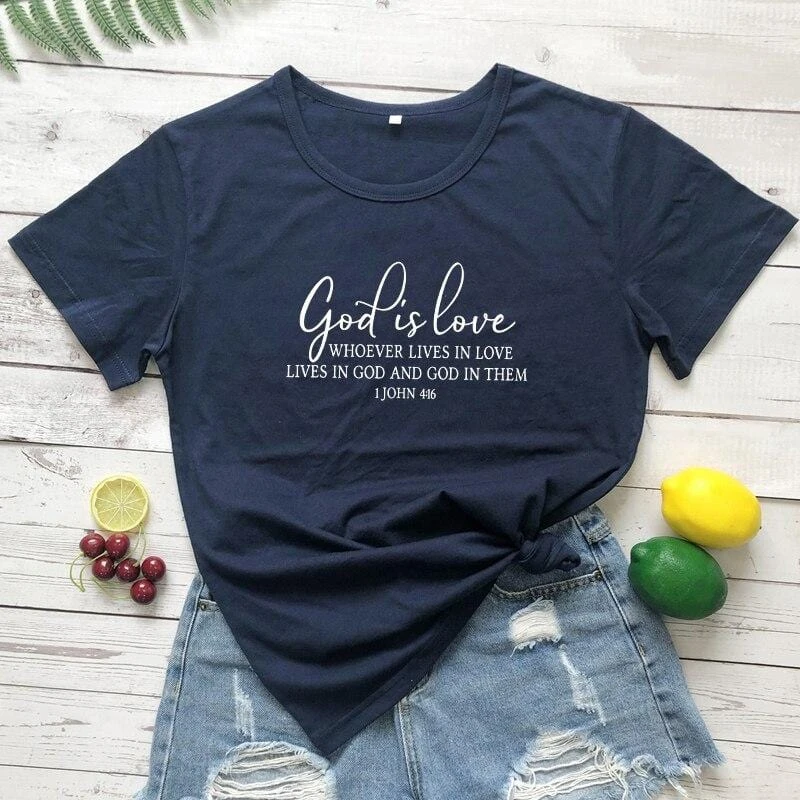 Christian T-Shirt God Is Love 12 Christian T-Shirt God Is Love - Image 10