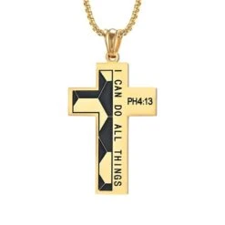 Men's Christian Necklace I Can Do All Things 10 Men's Christian Necklace I Can Do All Things -Lord's Guidance H0ad410b2f33a4d57a40c7d0fb8b3a505w