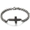 Men's Cross Bracelet Spotted 1 Men's Cross Bracelet Spotted -Lord's Guidance H3304353903b44145a4abe8a7ae5e8ebbQ