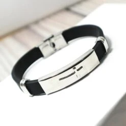 Men's Cross Bracelet Silicone Band 8 Men's Cross Bracelet Silicone Band -Lord's Guidance H33d52067dc86427f8609b3daa66cc712C