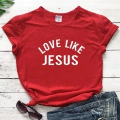 Christian T-Shirt Love Like Jesus 22 Christian T-Shirt Love Like Jesus -Lord's Guidance H3b0b744ddade43879f04b80c147310ebS