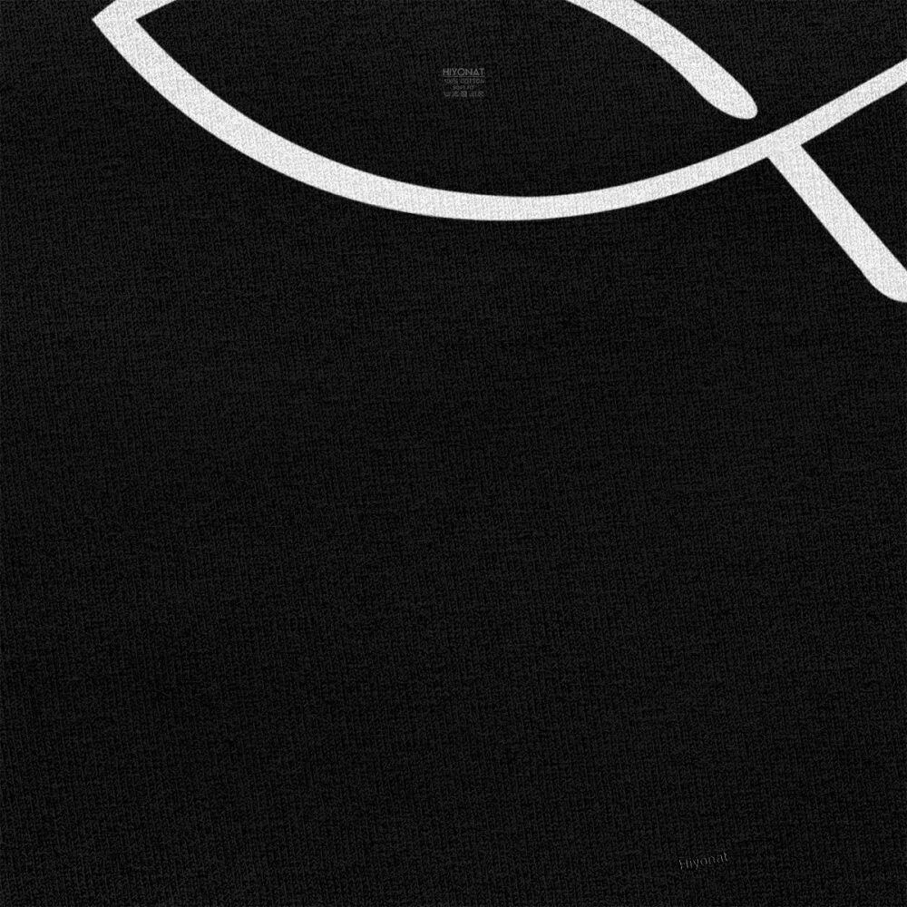 Christian T-Shirt Ichthus 4 Christian T-Shirt Ichthus - Image 2