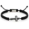Men's Cross Bracelet Stripe 2 Men's Cross Bracelet Stripe -Lord's Guidance H434c616d99e0497785bd29fe05eafde3X