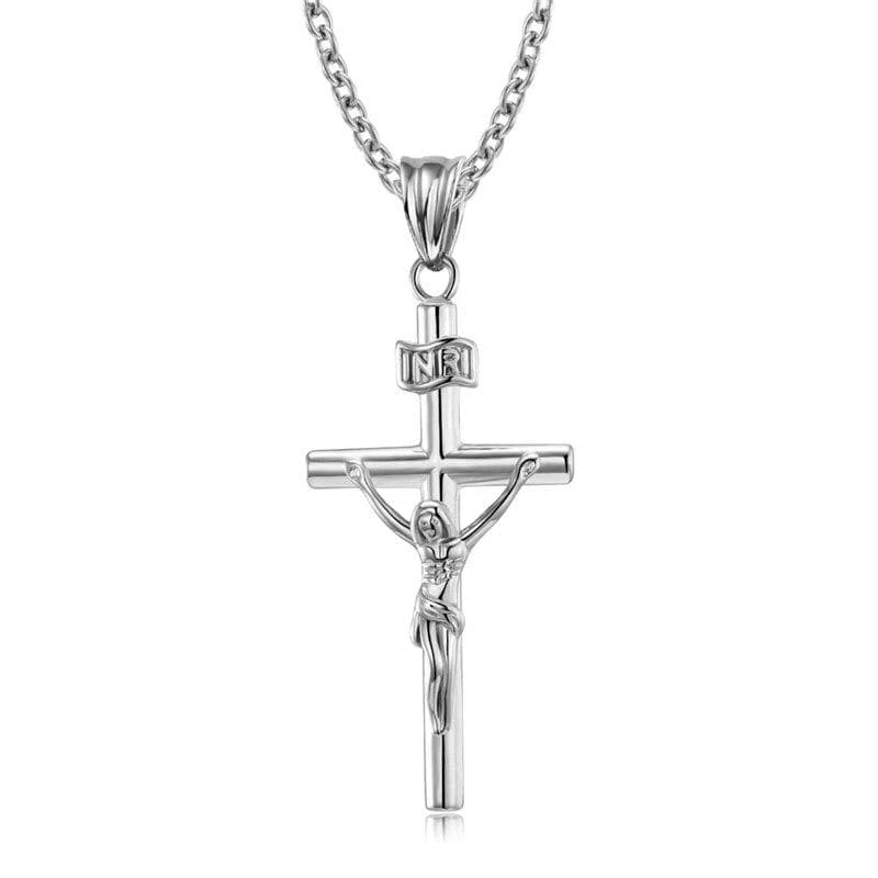 Men's Christian Necklace Jesus Christ 7 Men's Christian Necklace Jesus Christ - Image 5