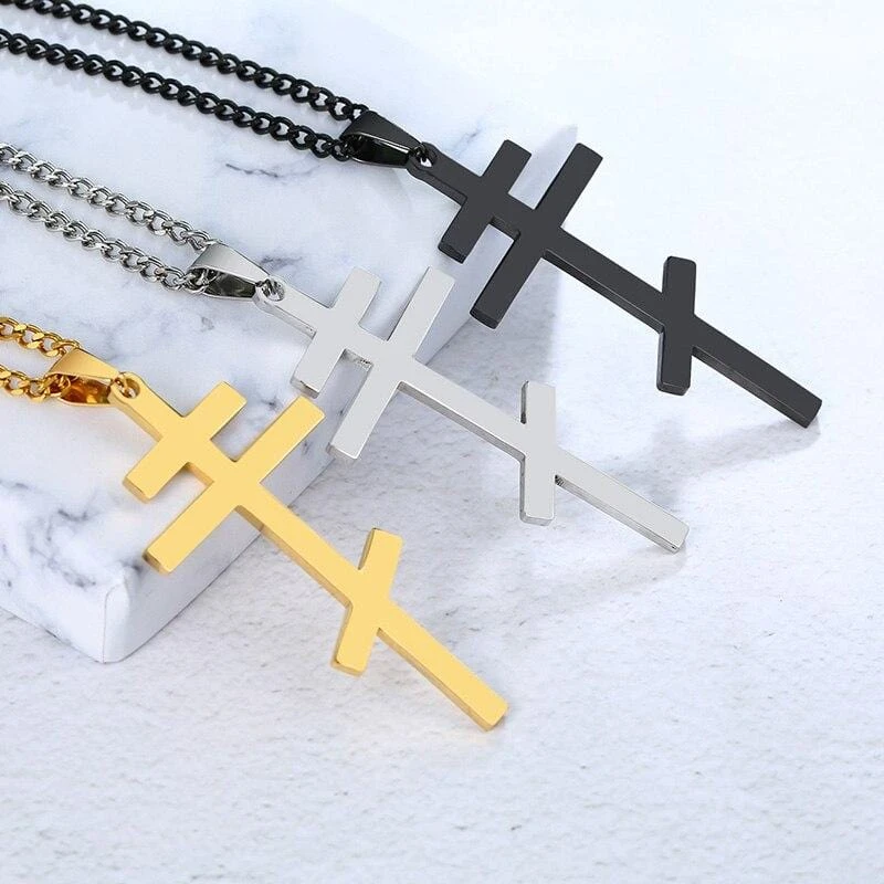 Men's Christian Necklace Orthodox Cross 8 Men's Christian Necklace Orthodox Cross - Image 6