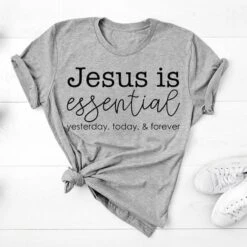 Christian T-Shirt Jesus Is Essential 7 Christian T-Shirt Jesus Is Essential -Lord's Guidance H57b5a838734c4252a4975f9fb04af767g