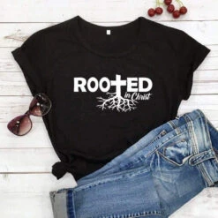 Christian T-Shirt Rooted In Christ 17 Christian T-Shirt Rooted In Christ -Lord's Guidance H5da8187c610e4a30b652370b9a512c48B