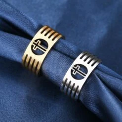 Christian Ring Hollow Cross 11 Christian Ring Hollow Cross -Lord's Guidance H7614b030922e4fc39d2ed27635698fedY