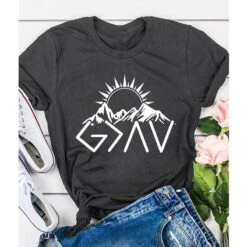 Christian T-Shirt Ups And Downs -Lord's Guidance H779b4ba1b1354b09ad6ed5805c82a517c d690aff2 75ed 4bd6 9381 f01d002b7009