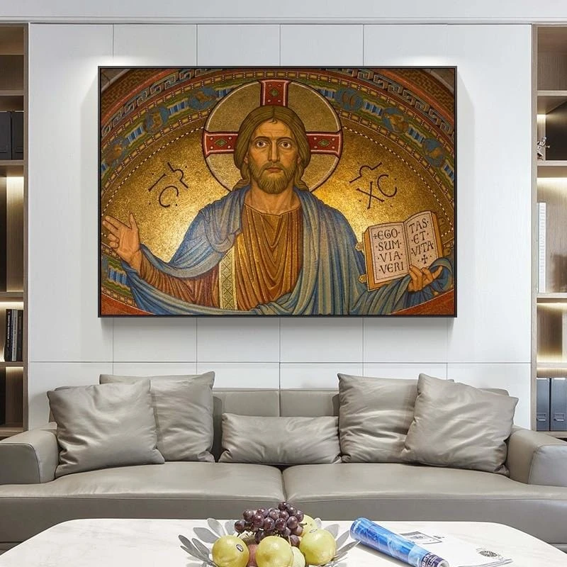 Christian Canvas Art Jesus Christ 6 Christian Canvas Art Jesus Christ - Image 4