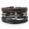 Men's Cross Bracelet Trust In God (3pcs) 1 Men's Cross Bracelet Trust In God (3pcs) -Lord's Guidance H8bcdb5fd3c9548b3a7ba7c6e06a6b9e9x