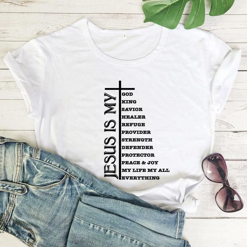 Christian T-Shirt He Is My Everything 4 Christian T-Shirt He Is My Everything - Image 2