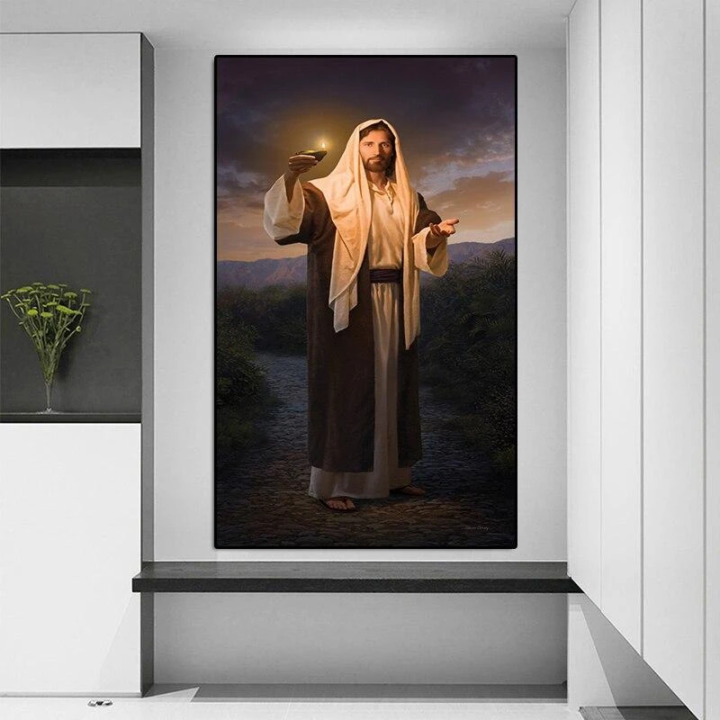 Christian Canvas Art Follow Jesus 6 Christian Canvas Art Follow Jesus - Image 4