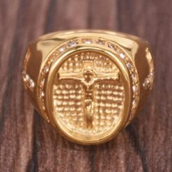 Christian Ring Son Of God 8 Christian Ring Son Of God -Lord's Guidance H9ffd50b3ac4f41e18f043323a651df14S