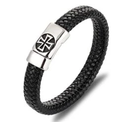 Men's Cross Bracelet Maltese Cross