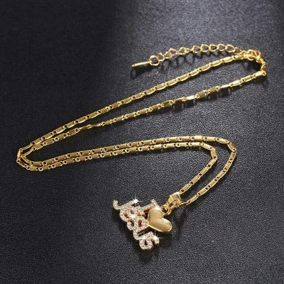 Women's Christian Necklace I Love Jesus 5 Women's Christian Necklace I Love Jesus - Image 3